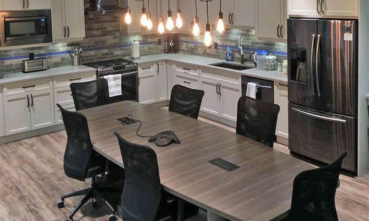 Recent TBI Management Project - TBI Headquarters kitchen